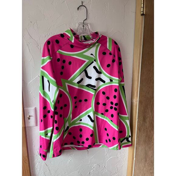 OOSC Watermelon Base Layer Top‎ Sz L - Picture 2 of 5